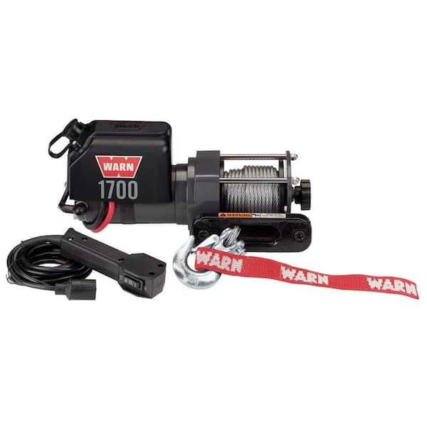 Warn 1700 lbs. DC Light-Duty Trailer and Utility Winch