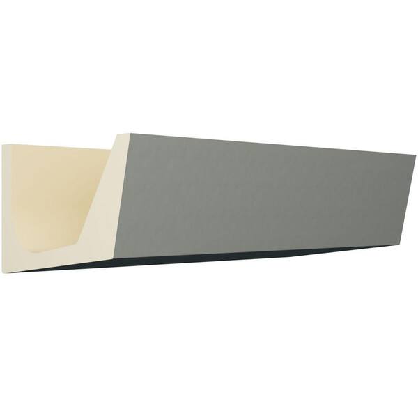 Ekena Millwork Anton 4.375 in. D x 4.375 in. W x 96 in. L Polyurethane Crown Moulding