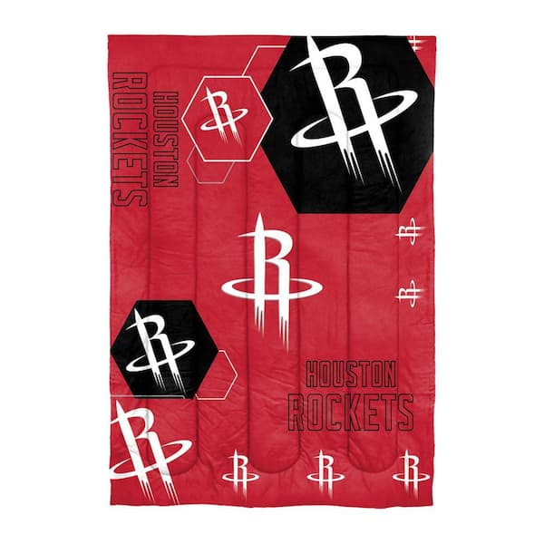 Rockets Hexagon 2 - Piece Twin Size Multi Colored Polyester Comforter Set