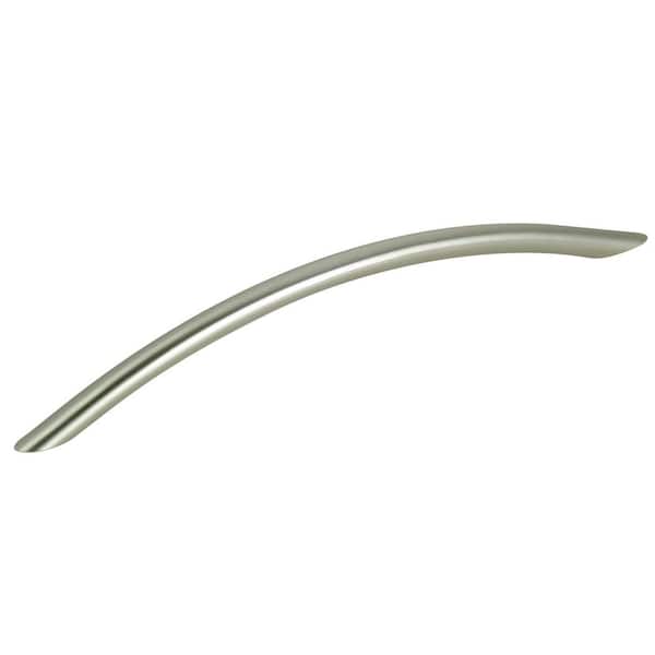 Richelieu Hardware Clifton Collection 7 9/16 in. (192 mm) Modern Brushed Nickel Cabinet Arch Pull