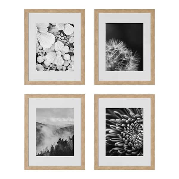 Ash Natural GALLERY-CANVAS DEPTH matted wood frame 11x14/8x10 by