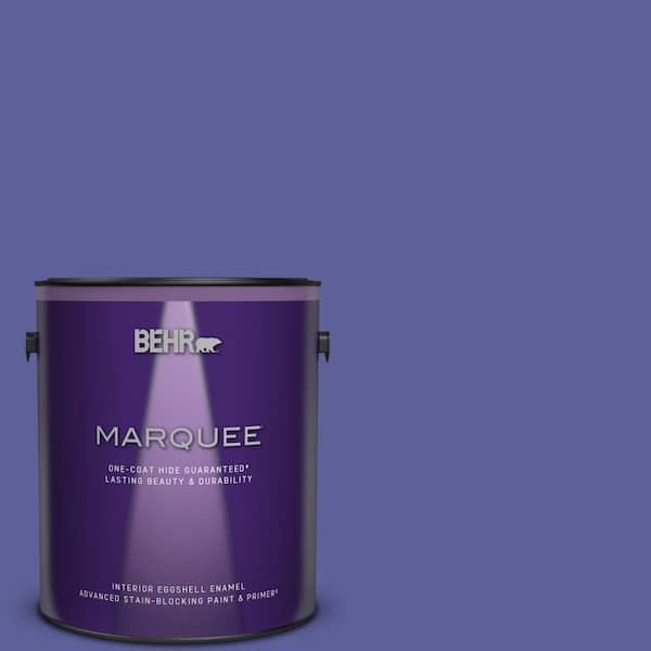 BEHR MARQUEE 1 gal. #P550-6 Wizards Potion One-Coat Hide Eggshell Enamel Interior Paint & Primer