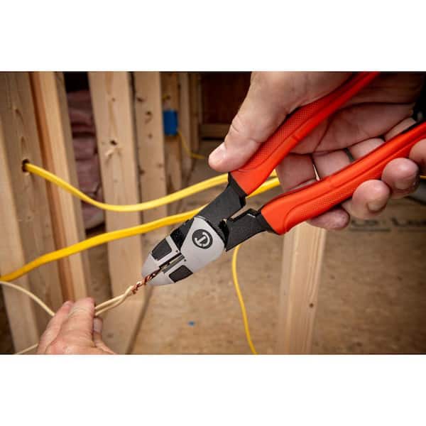 Crescent 9-1/2 in. Z2 High Leverage Lineman Pliers with Dual