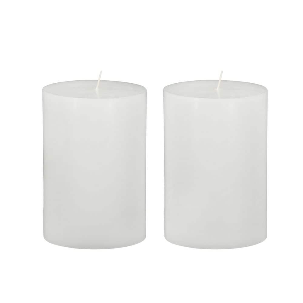 White Unscented Soy Single Wick Candle 2-Pack price history on PriceWatchPro
