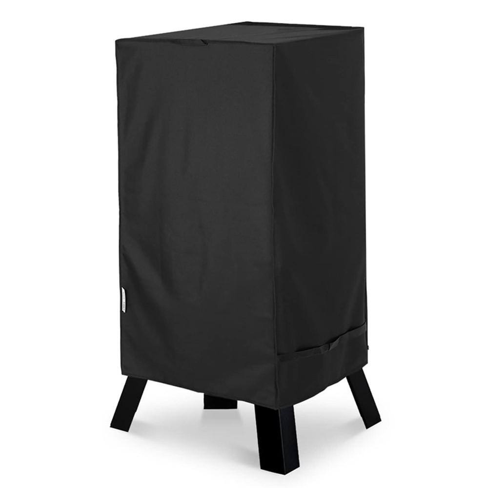 Dustproof Waterproof 420D Black PU Coated Grill Cover