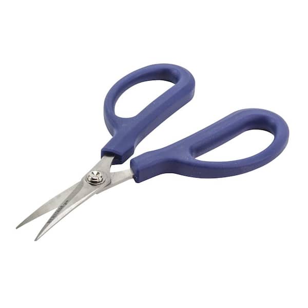 Left-handed fabric scissors, tailor's scissors, extra sharp cut, premium  textile scissors made of stainless steel with black lacquered handle for