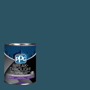 1 qt. PPG1149-7 Blue Bayberry Semi-Gloss Door, Trim & Cabinet Paint