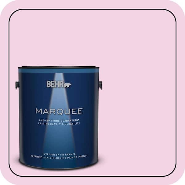 BEHR MARQUEE 1 gal. #690A-2 Hopeful Satin Enamel Interior Paint & Primer