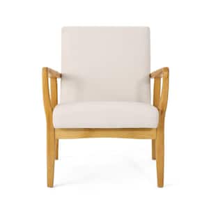 Perseus Ivory Fabric Club Chair