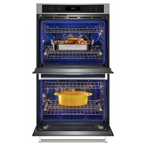 30 in. Double Electric Wall Oven with Convection Self-Cleaning in Stainless Steel