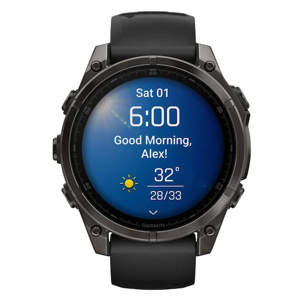 garmin235ｊ Garmin fenix 8 AMOLED Multisport 51-mm GPS Watch with Silicone