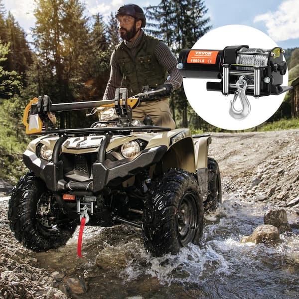 ジムニー　ウィンチ　Electric ATV Winch 4000lbs 12V 4000 lbs 12V/24V ATV Electric Winch | ATO.com