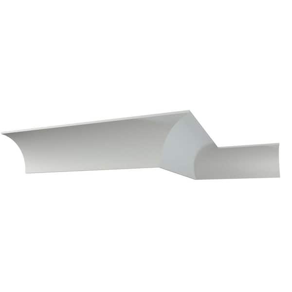 Camilla 7.875 in. D x 7.875 in. W x 12 in. L Polyurethane Crown Moulding Sample