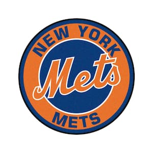 New York Mets Blue 2.25 ft. Round Area Rug