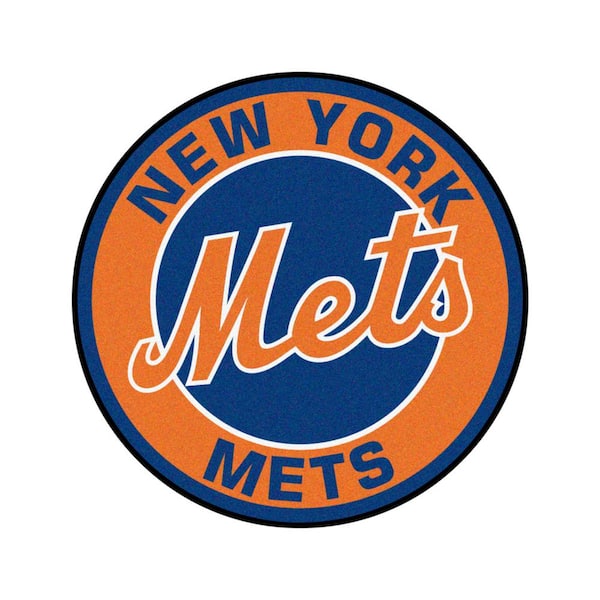 New York Mets: Logo Pattern (Blue) - Officially Licensed Removable Wallpaper  in 2023