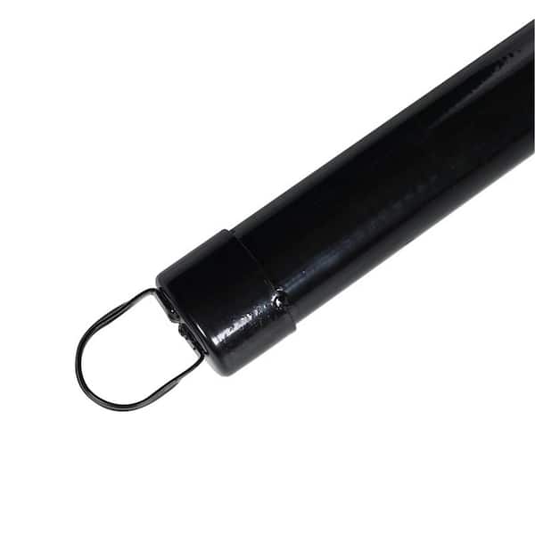 ALEKO 6 ft. x 50 ft. 9.5 AW Gauge - Black Galvanized Steel ALEKO 6 ft. x 50 ft. 9.5 AW Gauge - Black Galvanized Steel