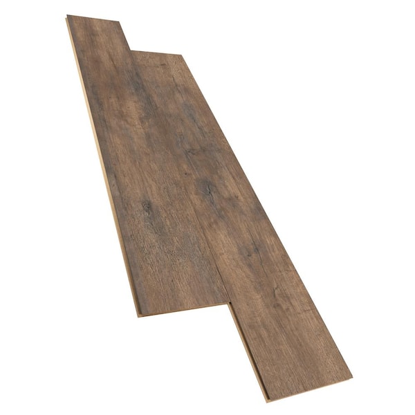 Krono Original Ancient Oak 12 mm T x 8 in. W Waterproof Laminate Wood Flooring (15.9 sqft/case)