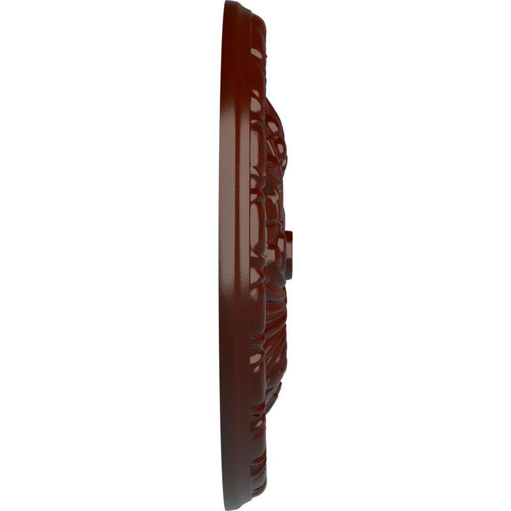 Amelia Brushed Mahogany Polyurethane Ceiling Medallion