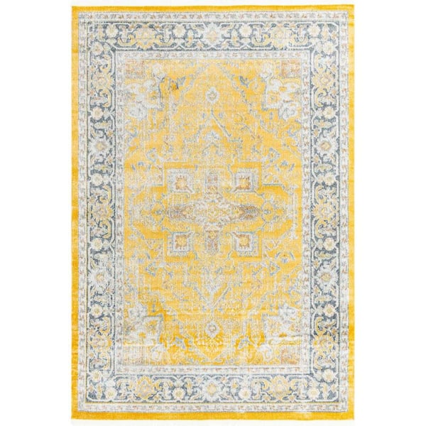 Baracoa Prado Yellow 7' 0 x 10' 0 Area Rug