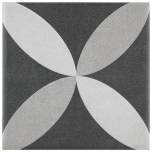 Twenties Mini Petal 3-7/8 in. x 3-7/8 in. Ceramic Floor and Wall Tile (3.24 sq. ft./Case)