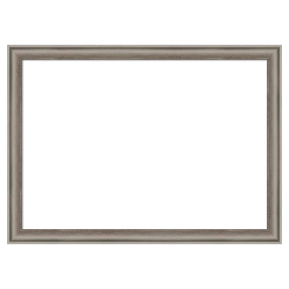 Salon Scoop Pewter 22 in. x 16 in. Wood Framed Dry Erase Magnetic Memo Board price history on PriceWatchPro