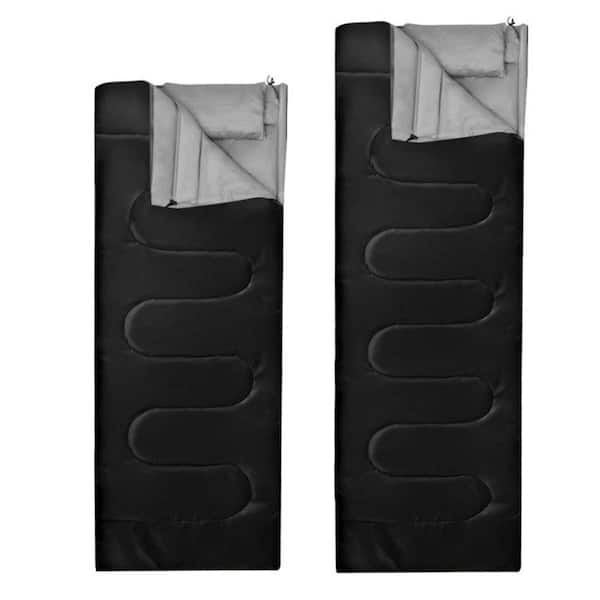 Cisvio 2-Person Waterproof Sleeping Bag with 2 Pillow