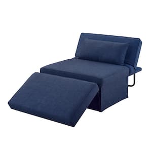 Relax-A-Lounger Marilyn Navy Convertible Ottoman