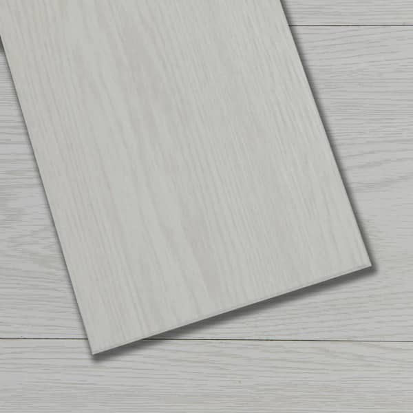 Dundee Deco Off-White 3 MIL x 6 in. W x 36 in. L Peel and Stick Waterproof Luxury Vinyl Plank Flooring (1.5 sq. ft./case)