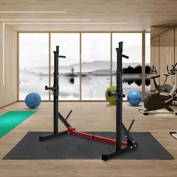 Home Gym Exercise Machine Lifting Bench Squat Workout Fitness Rack Multi Weights 