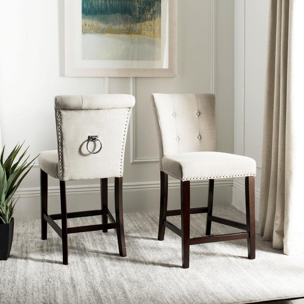 Taylor 40.5 in. Light Gray Wood Counter Stool (Set of 2) price history on PriceWatchPro