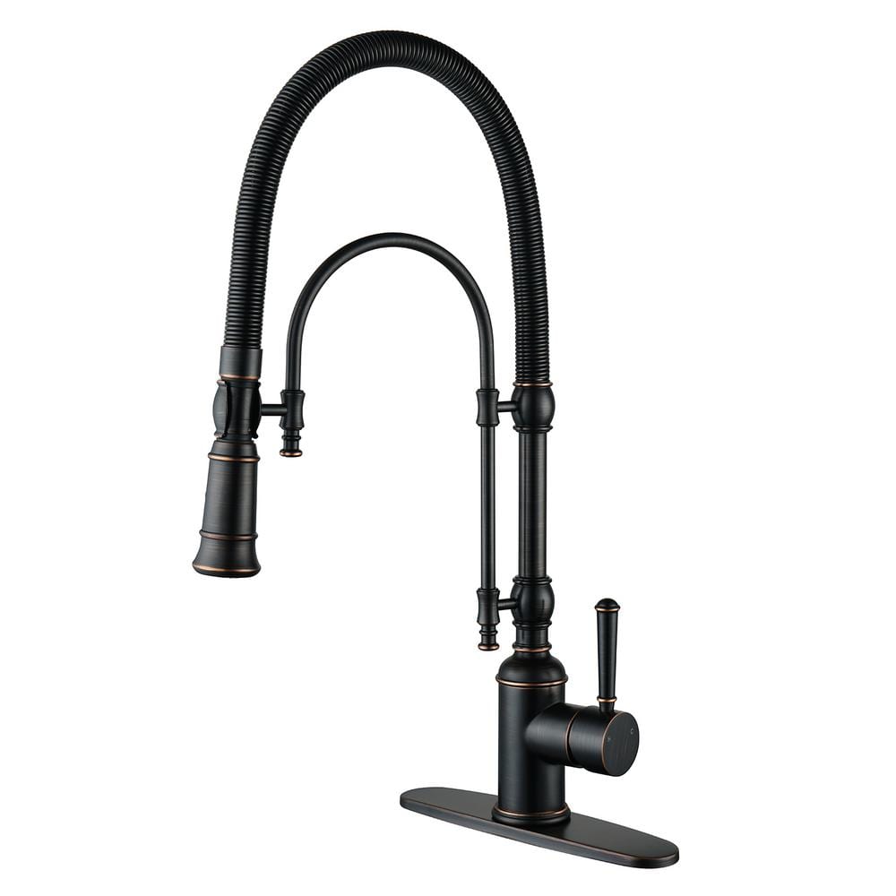 arcora-single-handle-1-8gpm-pull-out-sprayer-kitchen-faucet-deck-plate