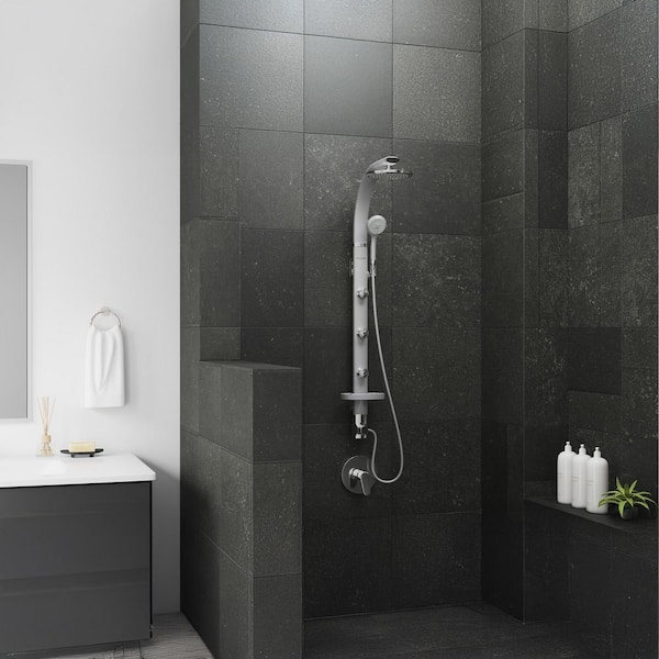 PULSE Showerspas Bonzai 5-Spray 3-Jet Handshower and Showerhead