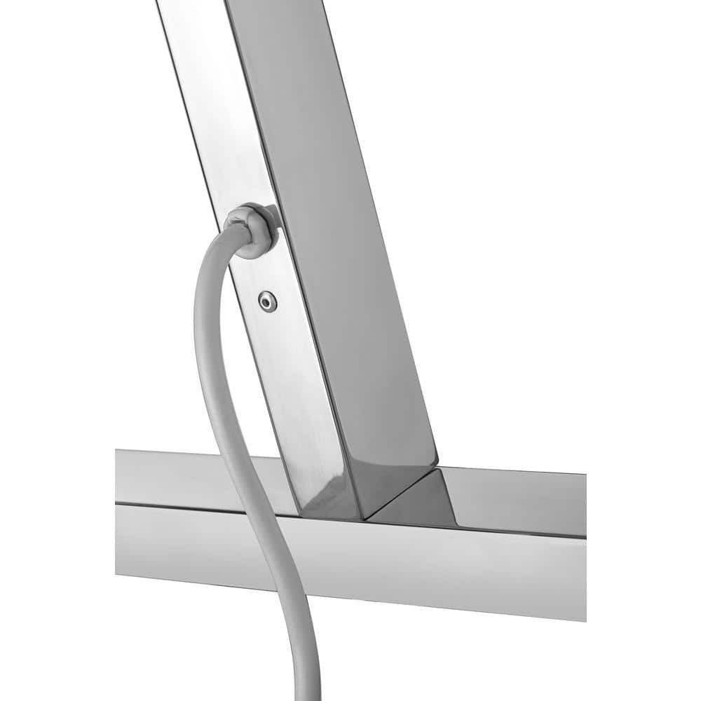 Polished Chrome Stainless Steel Floor Standing Towel Warmer