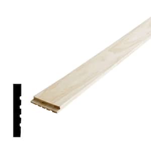 11/16 in. x 4-9/16 in. x 81-3/4 in. Clear Pine Veneered Finger-Jointed Pine Interior Jamb Moulding