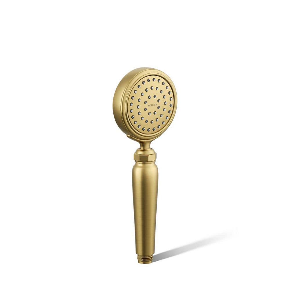 Artifacts 1-Spray Wall Mount Handheld Shower Head 1.75 GPM in Vibrant Brushed Moderne Brass price history on PriceWatchPro