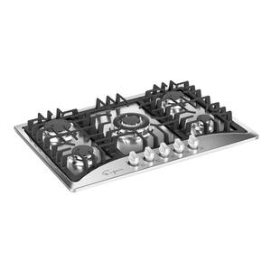 30 in. Built-in Gas Cooktop Gas Stove in Stainless Steel with 5 Sealed Burners
