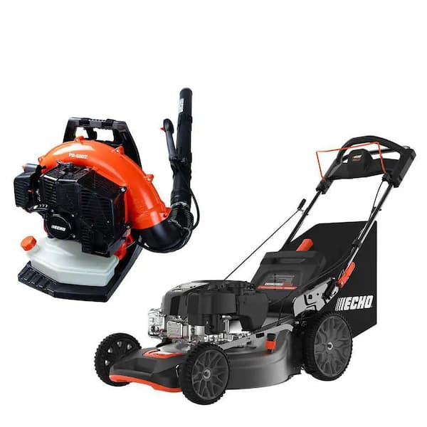 ECHO 21 in. 190 cc Briggs and Stratton Gas 3-in-1 Dual Blade RWD