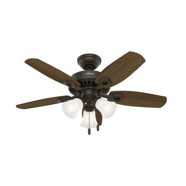 Hunter 42 in. Indoor New Bronze Builder Small Room Ceiling