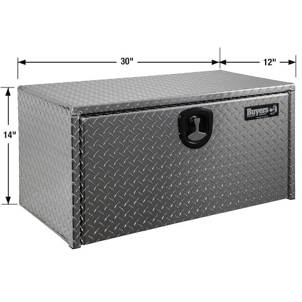 Aluminum Tool Box, 12 wide