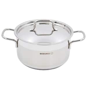 Alfa 2-Piece 4 Liter Stainless Steel Casserole Dish with Lid