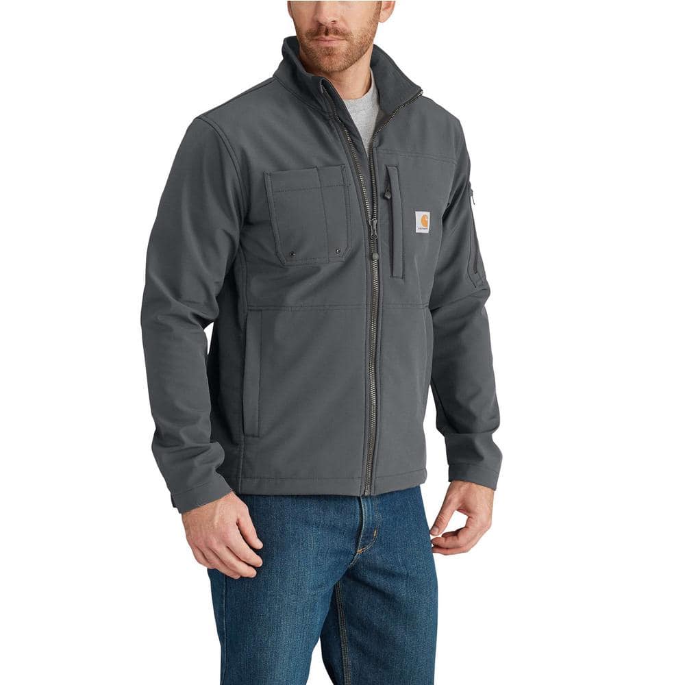 Carhartt Men's Extra Large Charcoal Nylon/Spandex/Polyester Rough Cut ...