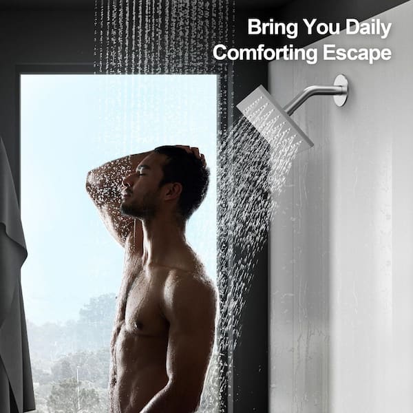 SISANDI MIES CLASSIC rain shower サイズ2 Luxury 2-Spray 22 in. Wall Mounted Shower System | CASA INC