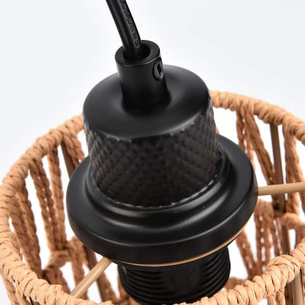 Henveton Jasslynn 3- Light Farmhouse Brown Pendant Light