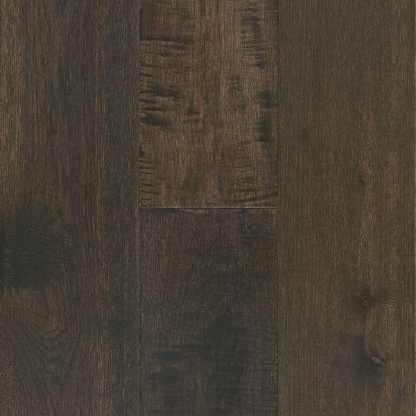 Bruce Time Honored Pewter Hickory 3/8 in. T x 7.3 in. W T and G Hand Scraped Engineered Hardwood Flooring (32.6 sq.ft./case)