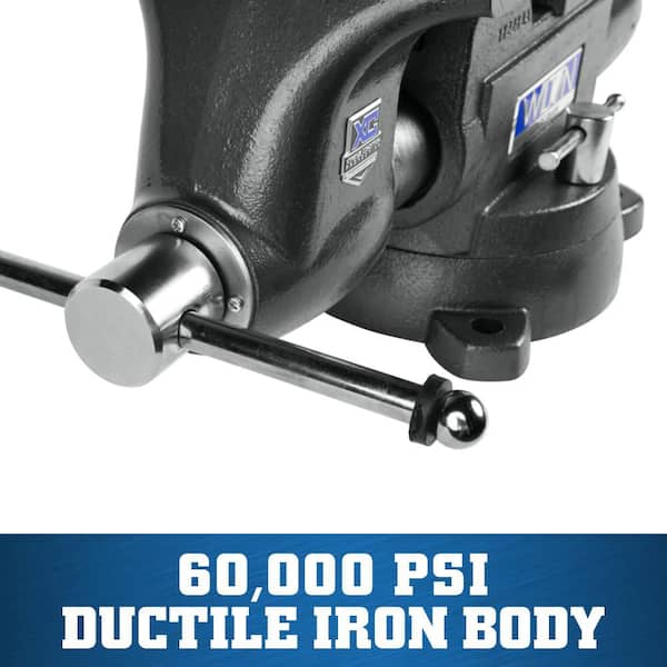 Wilton Tradesman XC Vise, 8 in. Jaw Width, 6-3/4 in. Jaw Opening