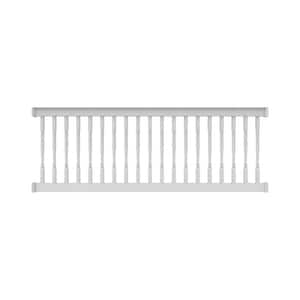 Finyl Line 8 ft. x 36 in. H Deck Top Level Rail Kit in White