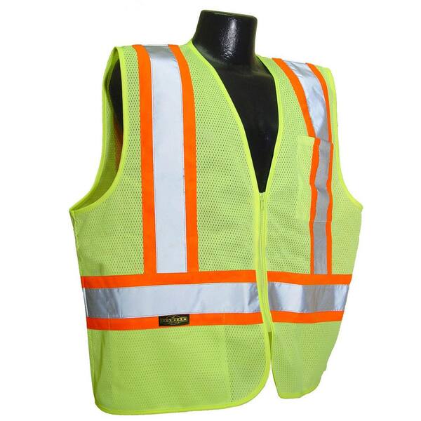 Radians CL 2 with Contrast Green Medium Safety Vest