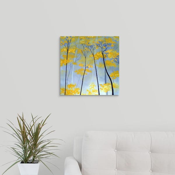 GreatBigCanvas "Golden Tops" by Herb Dickinson Canvas Wall Art