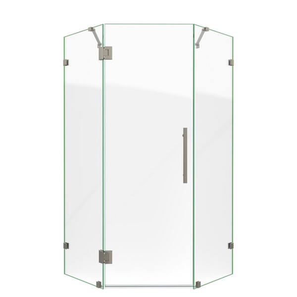 DreamLine Prism Lux 36-5/16 in. x 36-5/16 in. x 72 in. Frameless