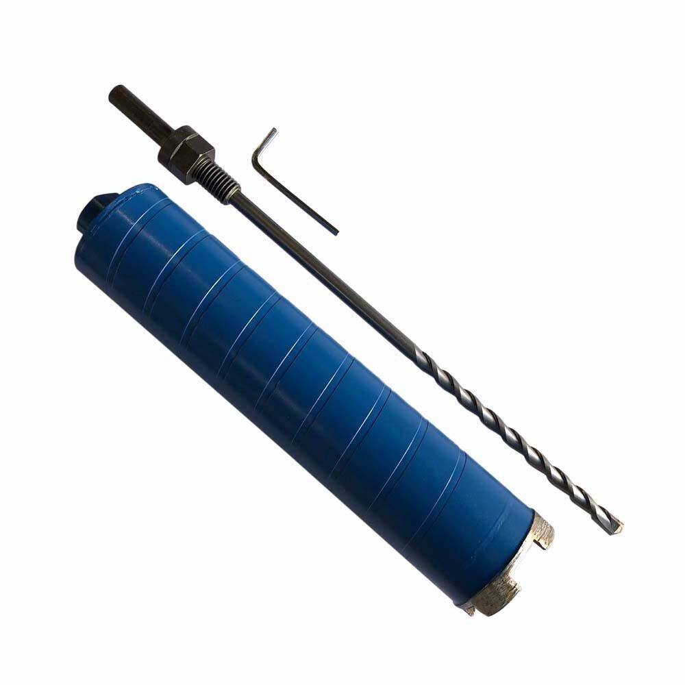 2-1/4 in. Dry Diamond Core Drill Bit for Brick and Block, 9.5 in. Drilling Depth, 1/2 in. Chuck Pilot Bit Adapter price history on PriceWatchPro